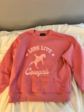 Kittenish Pink Crewneck Sweatshirt